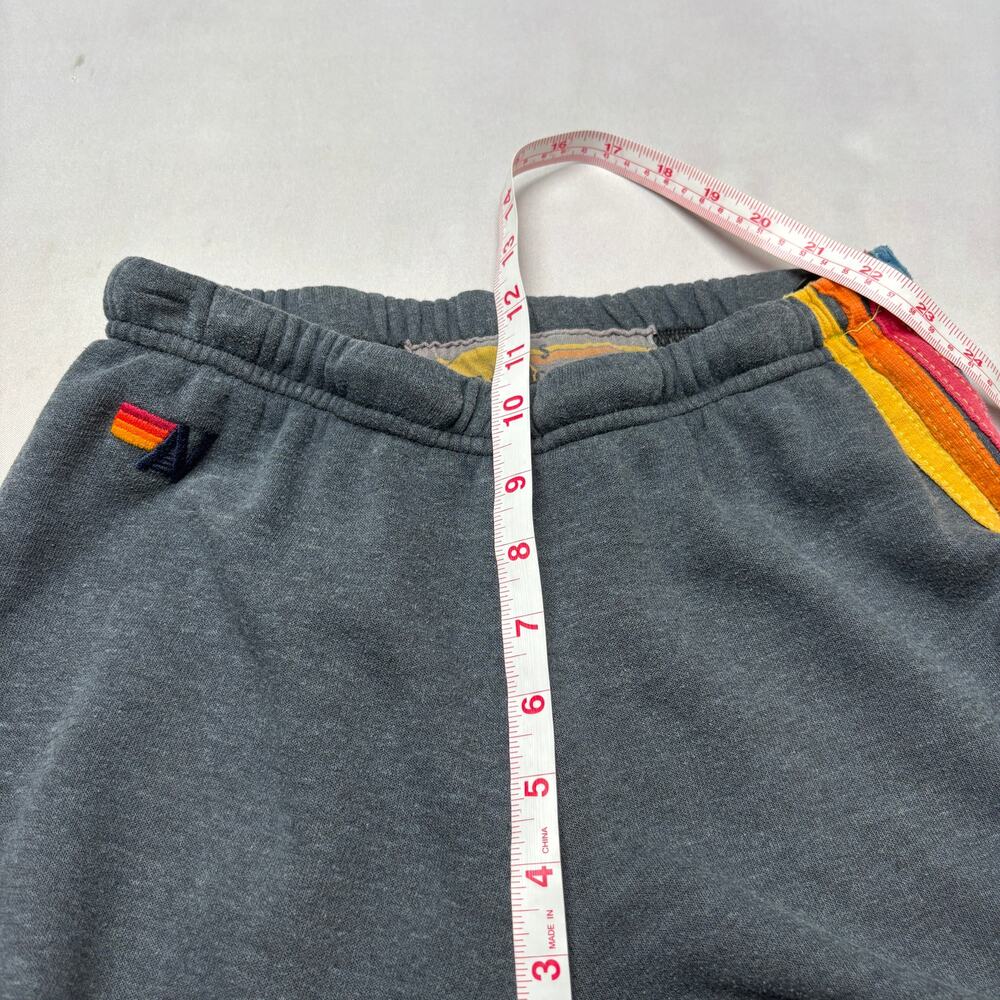 Aviator Nation 5 Stripe Sweatpants Joggers Women's Small Loungewear Retro - Picture 5 of 9